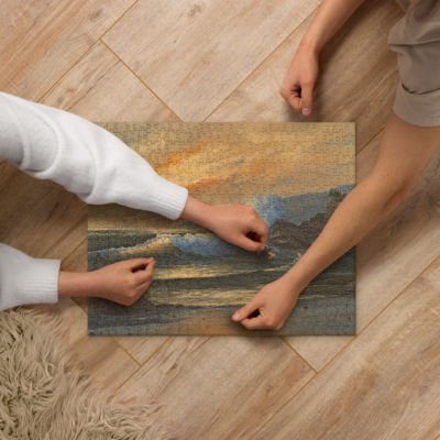 Golden Sunset jigsaw puzzle - Image 3