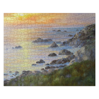Pismo Coast Sunset jigsaw puzzle - Image 2