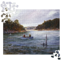 Fishing With Dad jigsaw puzzle