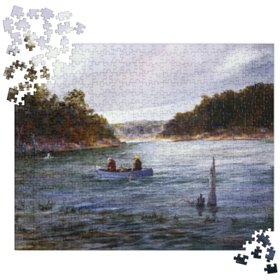 Fishing With Dad jigsaw puzzle