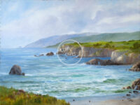 Misty Coastline - Original