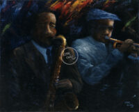 Charlie Parker on Sax with Miles Davis on Trumpet