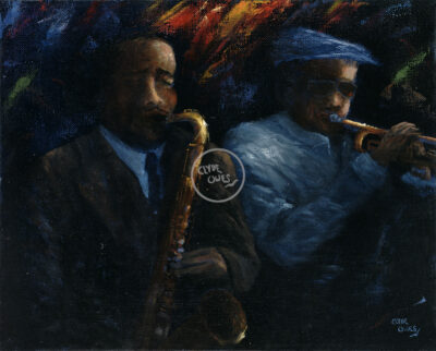 Charlie Parker on Sax with Miles Davis on Trumpet