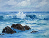 Misty Morning Surf